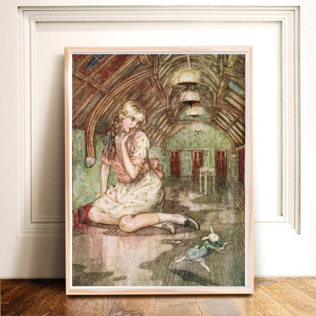 Vintage Alice im Wunderland Poster (Von Creator hochgeladen)