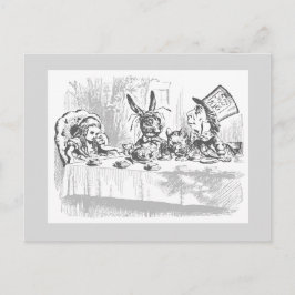 Vintage Alice im Wunderland Postkarte