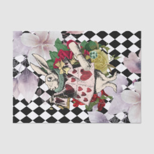 Vintage Alice im Wunderland Seidenpapier