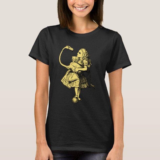 Vintage Alice im Wunderland T-Shirt (Vorderseite)