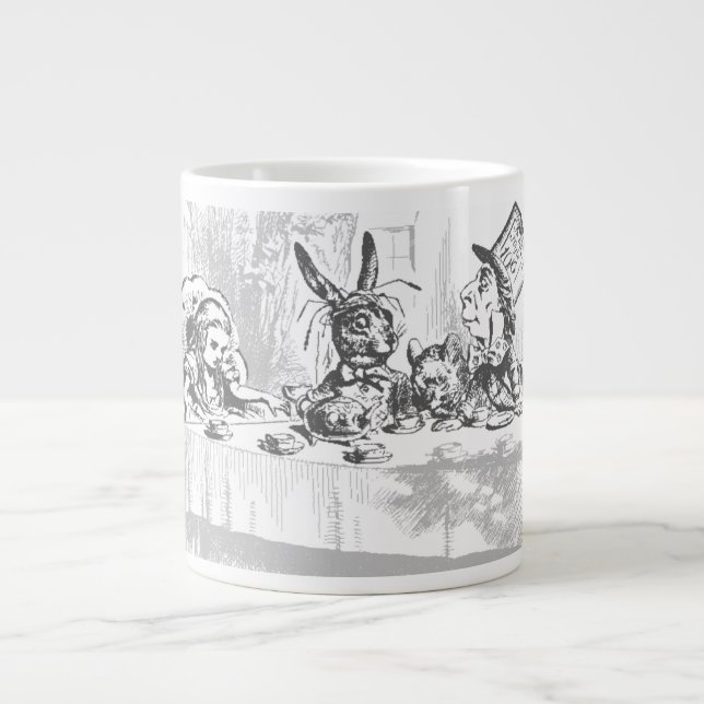 Vintage Alice im Wunderland Tee Party Tasse (Vorderseite)