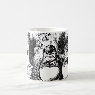 Vintage Alice im Wunderland, Tweedledum Tweedledee Kaffeetasse
