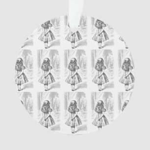 Vintage-Alice-im-Wunderland-Weihnachtsbaumschmuck Ornament