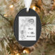 Vintage Alice im Wunderland Weihnachtsfeier Ornament (Baum)