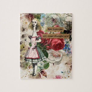 Vintage Alice in Wonderland Puzzle
