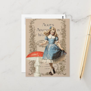 Vintage Alice Postkarte