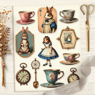 Vintage Alice Teeparty Fussy Cut Kollektion