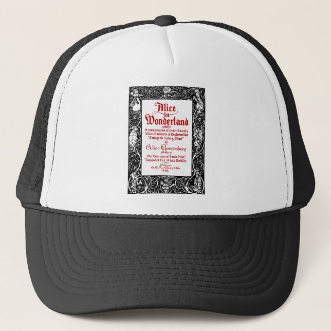 Vintage Alice Truckerkappe (Vorderseite)