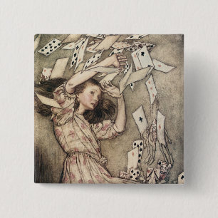 Vintage Alices Abenteuer in Wunderland von Rackham Button