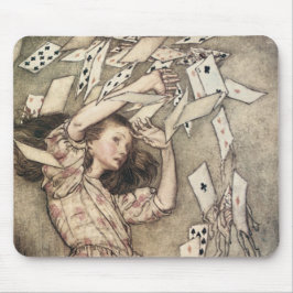 Vintage Alices Adventures in Wunderland von Rackha Mousepad