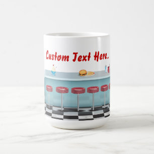 Vintage All American Diner Tasse