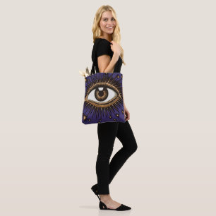 Vintage All Seeing Eye Mystische Himmlische Kunst