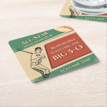 Vintage All Star Baseball Men 50th Birthday