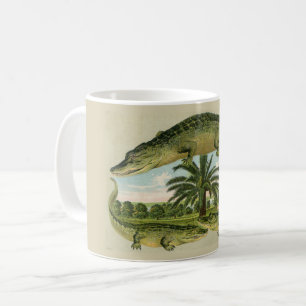 Vintage Alligator Palm Tasse