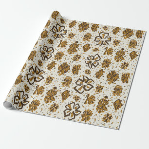 Vintage-Aloha-Geschenkpapier Hibiskus Geschenkpapier