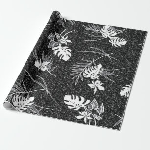 Vintage-Aloha-Geschenkpapier Lau-Rindenbast Schw Geschenkpapier