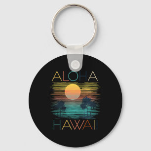 Vintage-Aloha-Hawaii-Luau-Hawaiian-Urlaub-Kostüm Schlüsselanhänger