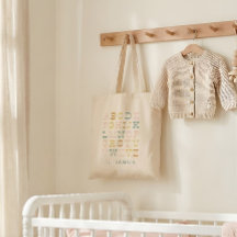 Vintage Alphabet-Briefe in Pastel Personalisiert