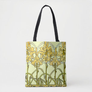 Vintage Alphonse Mucha Art Nouveau Lilien-Muster