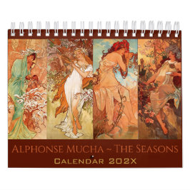 Vintage Alphonse Mucha Der Nationalpark Locarno Kalender