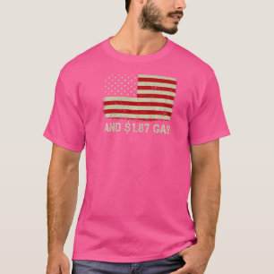 Vintage alte amerikanische Flagge Gemein Tweete un T-Shirt