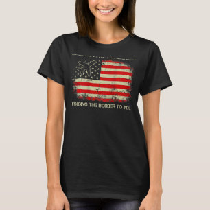Vintage alte DeSantis Airlines funny Political Mem T-Shirt