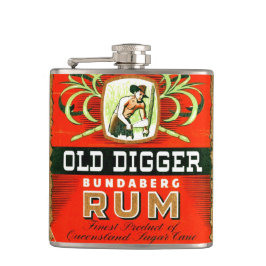 Vintage alte flachmann