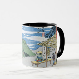 Vintage alte japanische Kunst-Tasse Tasse