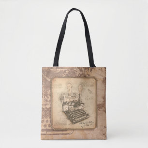 Vintage alte Mode Art. Autor / Schriftsteller Gesc
