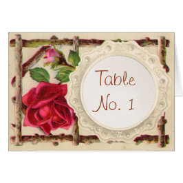 Vintage alte Rose rustikal Viktorianisch Antique