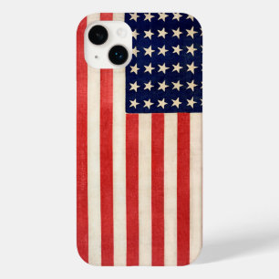 Vintage alte sechsunddreißig-Sterne-amerikanische Case-Mate iPhone 14 Plus Hülle