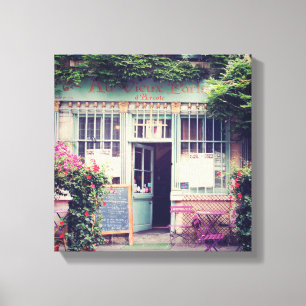 Vintage alte Stadt Paris Leinwanddruck