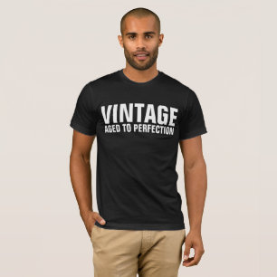 VINTAGE ALTERSVERLETZUNG Funny Birthday T - Shirt
