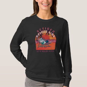 Vintage Altersvorsorge durch das geduldete Kranken T-Shirt