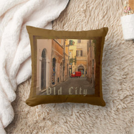 Vintage, Altstadt, Oldtimer, Antikstil Kissen