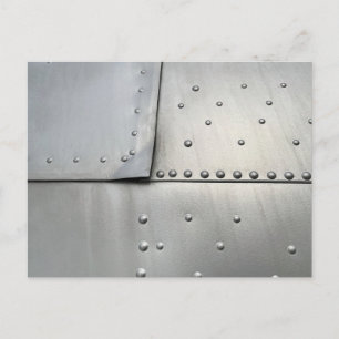 Vintage Aluminiumhaube Postkarte