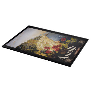 Vintage Amalfi Italien Schneidebretter Schneidebrett