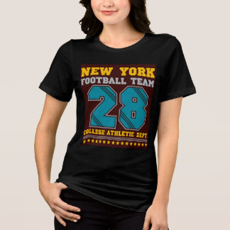 Vintage American Basketball Old Grunge Effekt T-Sh Tri-Blend Shirt