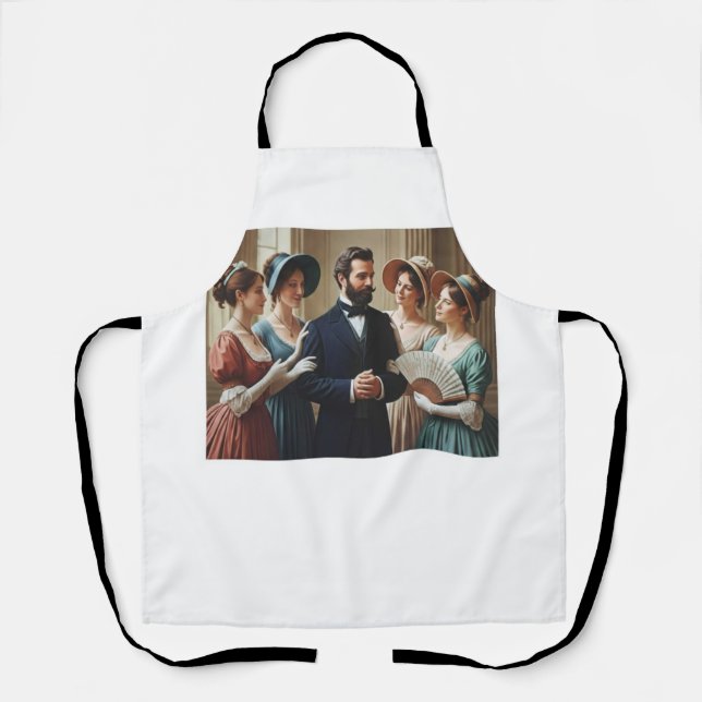 Vintage american eagle apron schürze (Vorderseite)