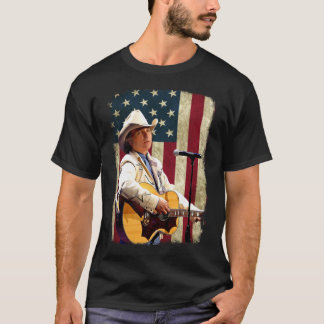 Vintage American Flag Dwight Yoakam Legend.png T-Shirt
