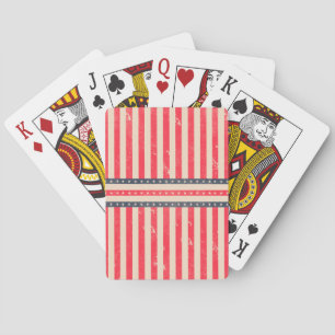 Vintage American Flag Klassische Spielkarten – USA