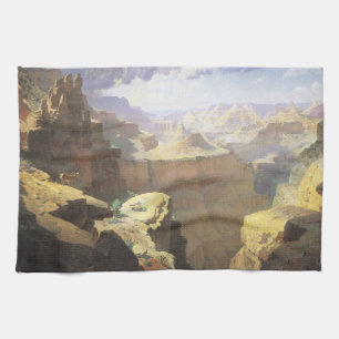 Vintage American West Art, Grand Canyon von Leigh Geschirrtuch