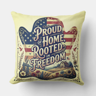 Vintage-Americana-Geisterkissen Kissen