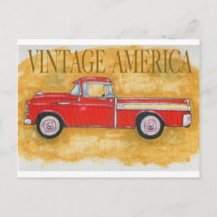 Vintage Amerika Postkarte