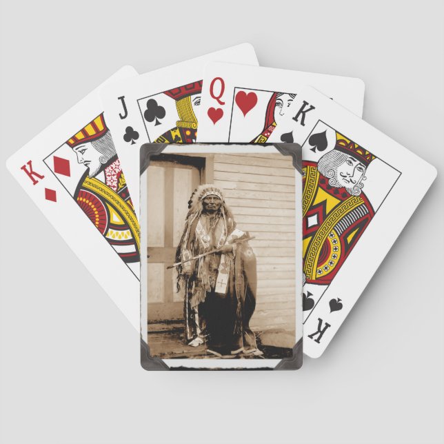 Vintage amerikanische Big Tobacco Playing Cards Spielkarten (Rückseite)