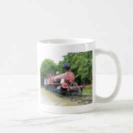 Vintage amerikanische Dampf-Lokomotive Tasse