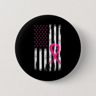 Vintage amerikanische Fla Button