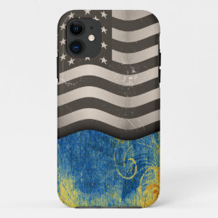Vintage amerikanische Flagge 05 Case-Mate iPhone Hülle