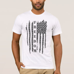 Vintage amerikanische Flagge 4. Juli Shirt, Retro T-Shirt