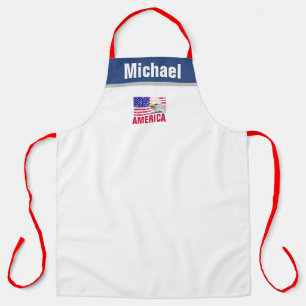 Vintage-Amerikanische-Flagge-BBQ-Grill-Koch-Patrio Schürze